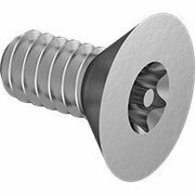 BSC PREFERRED Tamper-Resistant Torx Flat Head Screws 18-8 Stainless Steel 4-40 Thread 1/4 Long, 50PK 91870A711